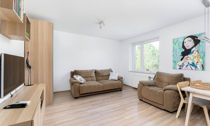 Pradnik Bialy Apartment | Park Białoprądnicki Spacious Apartment