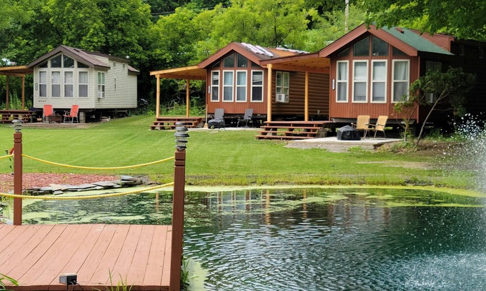 Crown Point House | Park Model Rental in Campground.