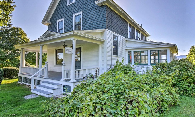 Florence House | Pastoral Pittsford Home w/ Amazing Mountain Views!