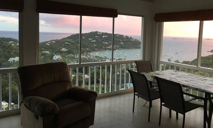 Estate Pastory Apartment | PattyM's Place Upstairs, St John
