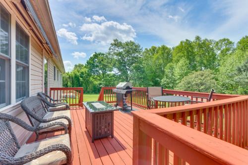 Chatham House | Peaceful Chatham Home with Grill and Deck
