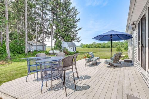 Seneca Falls House | Peaceful Family Home Near Cayuga Lake State Park