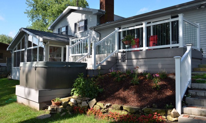 Sturgis House | Peaceful lakefront home perfect for families - 2 1/2 hours from Chicago