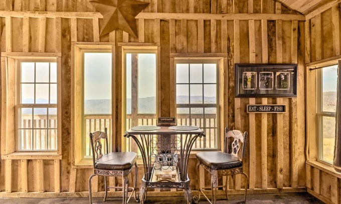 Mountain View Apartment | Peaceful Mountain Air Getaway with Fire Pit!