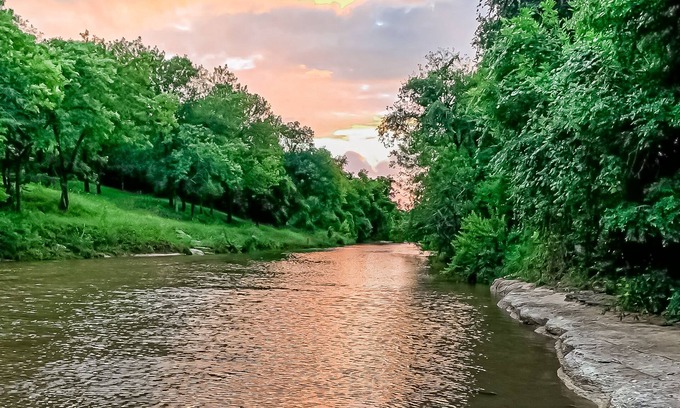 Liberty Hill House | Peaceful riverfront home with enclosed yard - walk to the river
