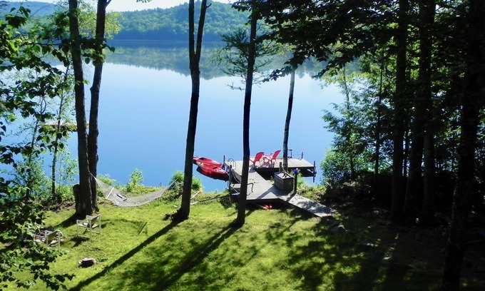 Norway House | Peaceful Waterfront Home, Swim & Boat from Dock, Near Ski Mountains, 4BR, 2 Ba