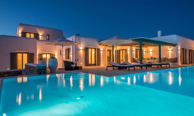 Xilokeratidi Villa | Pearl Margi Villas Mykonos Kalo Livadi