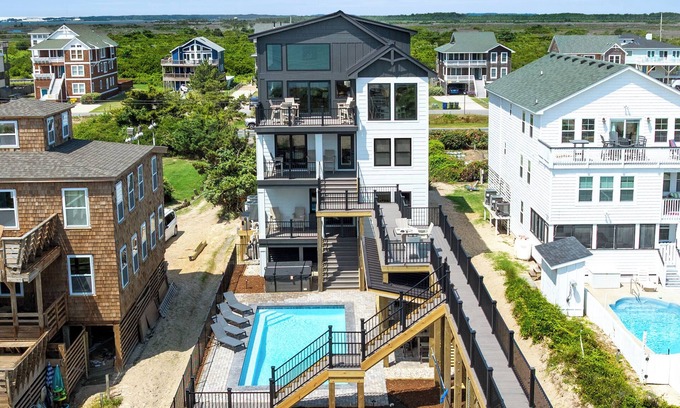 South Nags Head House | Pelican Pelican Pelican: Oceanfront, Pool, Hot Tub