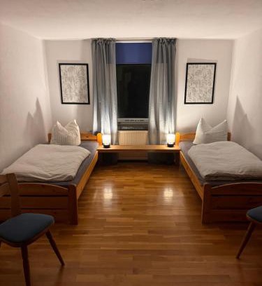 Niederorschel House | Pension FAULPELZ - Zweibettzimmer Standard