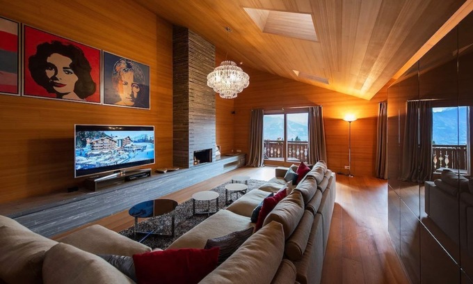 Villars-sur-Ollon Condo | Penthouse Au Pied des Pistes | Terrasses + Sauna