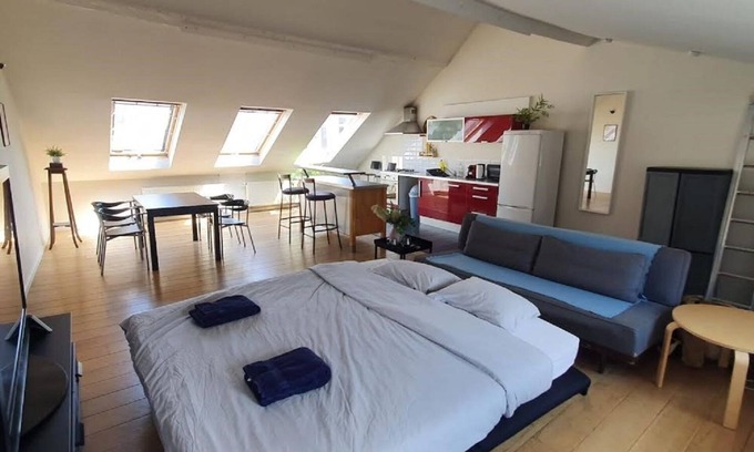 Broekwijk Apartment | Penthouse Confortable 2 ch au Coeur de Bruxelles