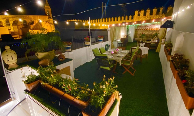 Rota Apartment | Penthouse in Rota, 100m from the beach. Terrace, barbecue. wifi. A. Conditioned.