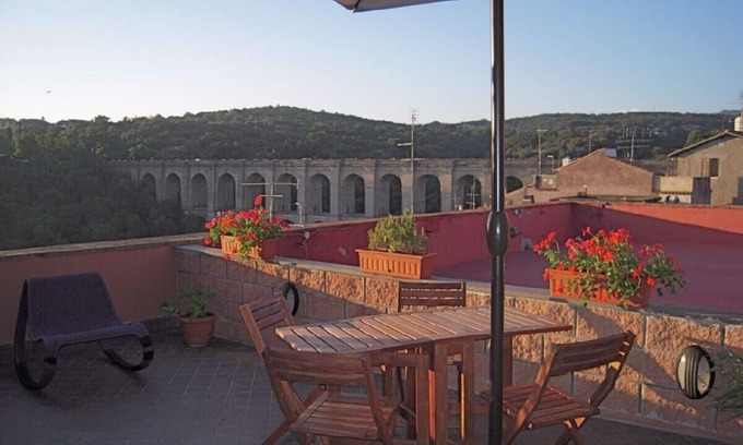 Ariccia Apartment | Penthouse in the center of Ariccia, near Rome with panoramic terrace