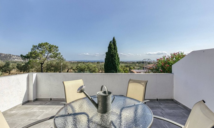 El Mas Bosca Apartment | Penthouse with Sea Views in Roses, with Sea Views, Terrace and Wi-Fi