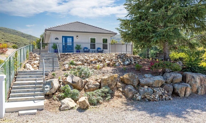 San Marcos Cottage | Perched atop the tranquil Lake San Marcos, Private and panoramic Views.