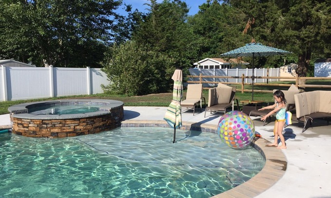 Swainton House | Perfect Avalon Family Rental With Heated Pool And Spa