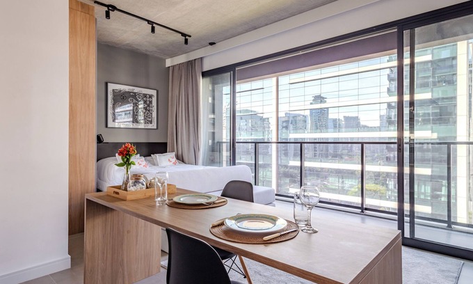 Vila Nova Conceicao Apartment | PERFECT STUDIO ITAIM/FARIA LIMA PARKING SPACE