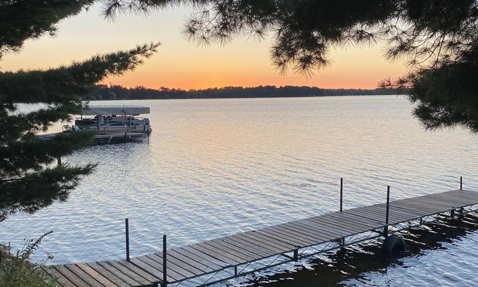 Britt Cabin | Perfect place for your next stay: Vintage cabin, quiet lake, and a classic sauna