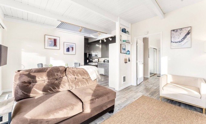 Sand City Apartment | Perfect Private Seaside Beach Getaway w/Bay Views!