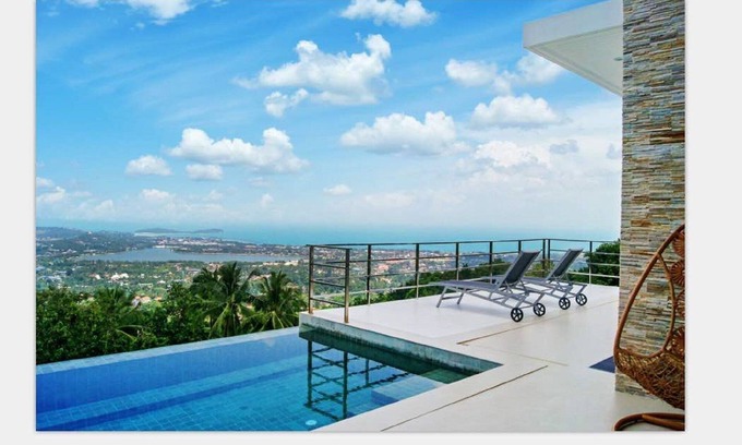 Bophut Villa | Perfect Villa in the mountain: Fantastic Sea View (Eco Friendly)
