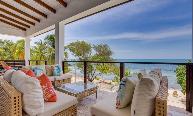 Surfside House | Permit To Play 2 - Caribbean Beachfront 2 Bedroom, 2+ Bath