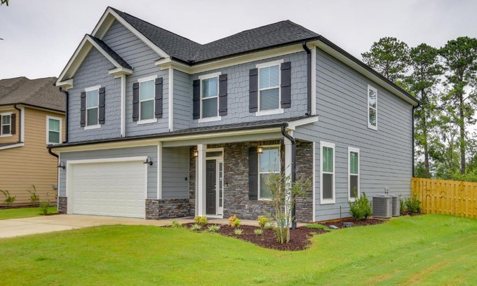Grovetown House | Pet-Friendly and Spacious Grovetown Vacation Rental!