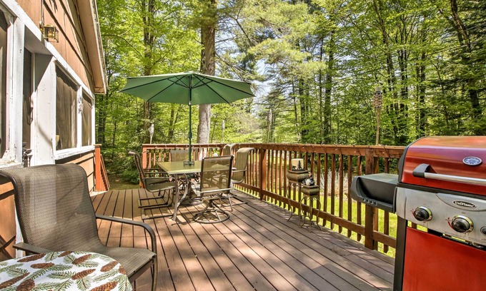 Williamsburg Cabin | Pet-Friendly Cabin w/Fire Pit, BBQ & Great Deck!