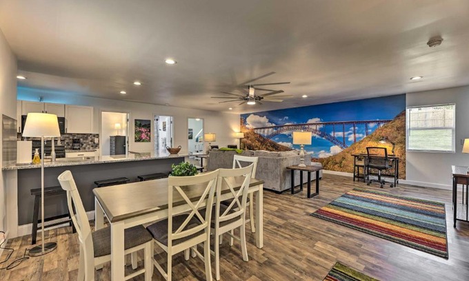 Fayetteville House | Pet-Friendly Digs with Fire Pit and Large Yard!
