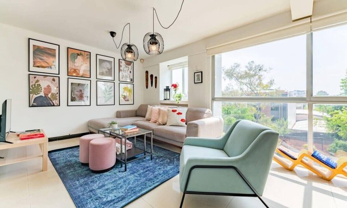 Roma Norte Condo | Pet-friendly Haven Best for Groups, WiFi, SmartTV