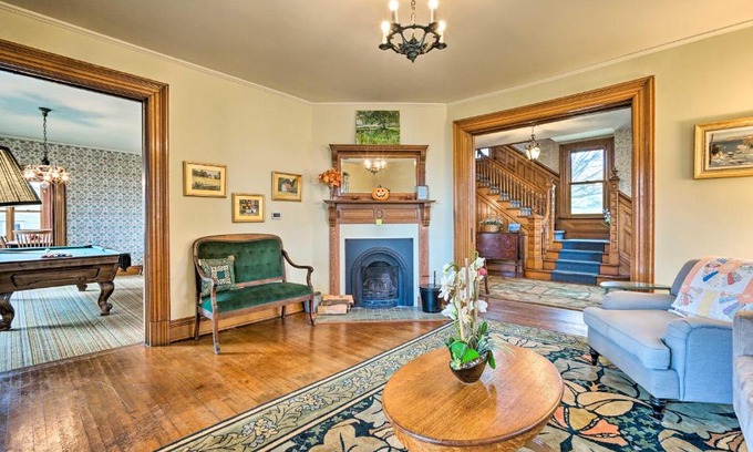 Port Henry House | Pet-Friendly Moriah Homestead with Fire Pit!
