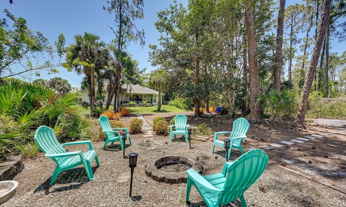 Rural Estates House | Pet-Friendly Naples Vacation Rental w/Fire Pit!