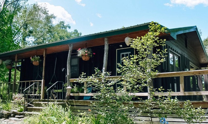 Helmsburg Cabin | Pet-friendly, near Lake Lemon.