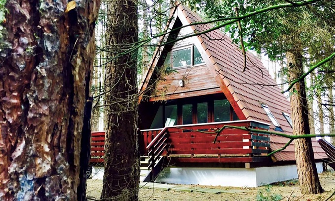 Weybourne Cabin | Pet-friendly Scandinavian A-Frame woodland retreat on the North Norfolk coast!