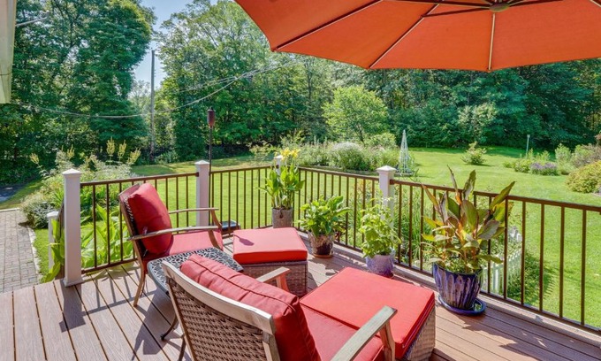 Staatsburg Apartment | Pet-Friendly Staatsburg Studio - Near State Park