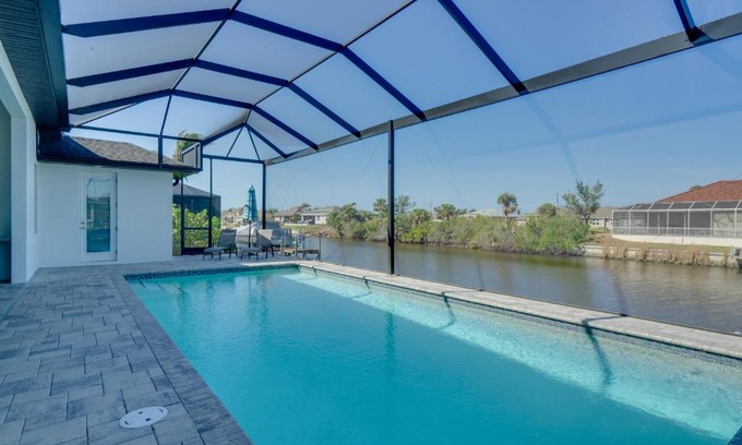Burnt Store House | Pet-Friendly Waterfront Home with Heated Pool