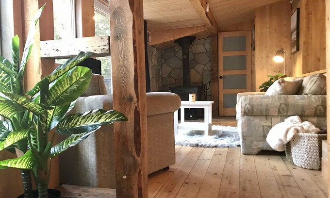 Val David Ski Chalet | Petit Chalet Rustique Moderne au Coeur des Laurentides Vous Charmera à Coup sur