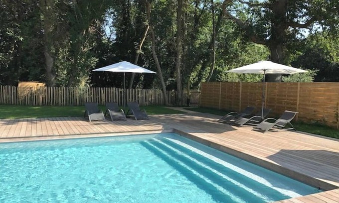 Locoal-Mendon House | Petite Maison - Piscine & Vue mer Grange Ouest