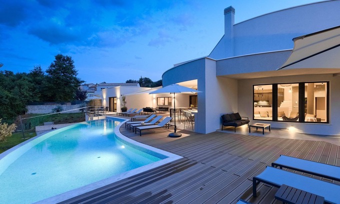 Boljevici Villa | Picturesque Labin Villa | 7 Bedrooms | Villa Harmonia Istria | Private Heated.