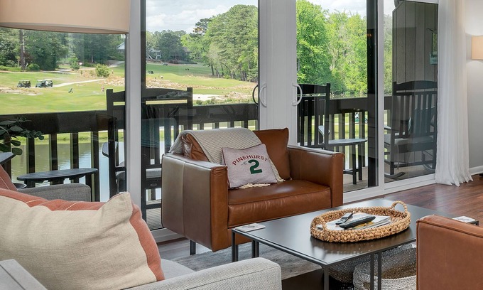 Pinehurst Condo | PINEHURST GOLF FRONT MODERN Condo. 2bd, 2bth Best golf views, close to clubhouse