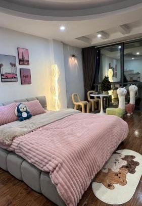 Quan Hoa Apartment | Pinky room