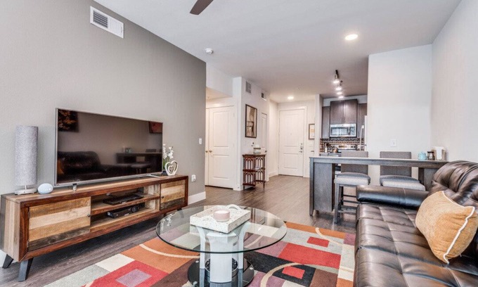 Legacy Park Apartment | Plano Tourist Hot Spot!