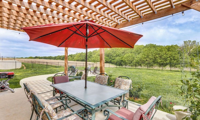 Platte City House | Platte City Retreat w/Patio, Near Kansas City!
