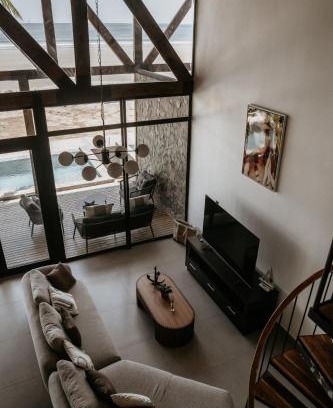 Las Escobas del Venado Villa | Playa Laska - Beachfront Luxury Villa & Pool - Duplex A