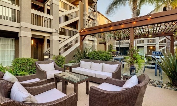 Sunnyvale Hotel | Pleasant Stay! 2 Large 1BR Suites with Kitchens, Pet-friendly, Outdoor Pool!