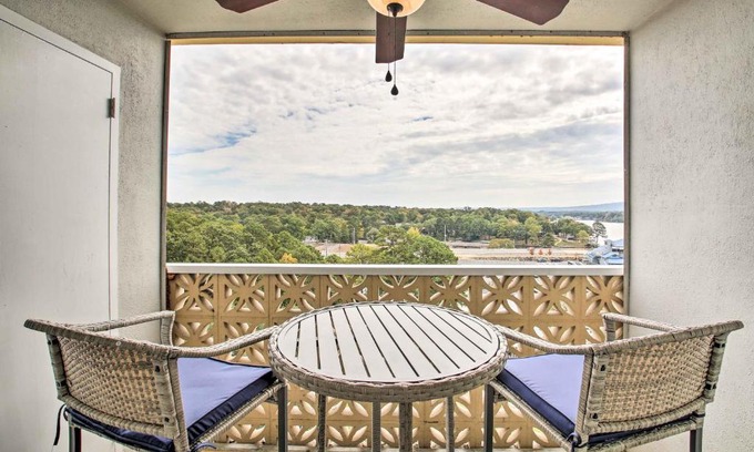 Mid America Apartment | Pool and Views Seventh Heaven Hot Springs Condo