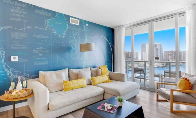 Hallandale Beach Apartment | Pool + Gym Apartment w/Private Balcony