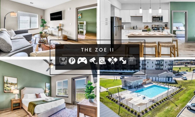 Lacy-Lakeview Apartment | Pool, Gym, New Build, Mins to DT Waco & BU | TZ2