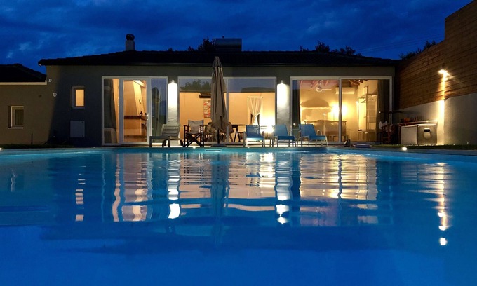 Korithion House | pool house 3 km from Corinth-Loutraki