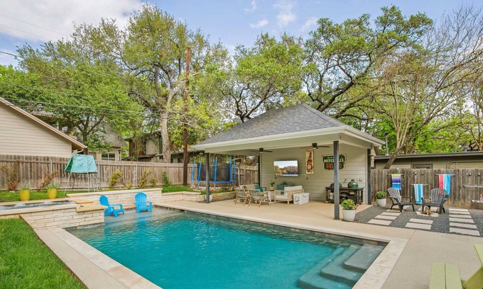 Tarrytown House | Pool & Spa in Tarrytown: Bike/Walk to Downtown & Zilker Park