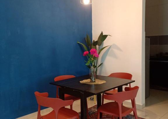 Hulu Kinta Apartment | Pool View 3-Bedroom Cozy Apartment in Meru, Ipoh